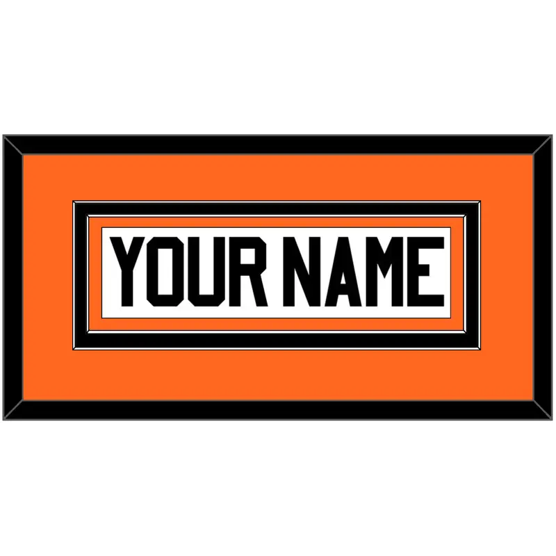 Philadelphia Nameplate - Home White (1983-2007) - Double Mat 2
