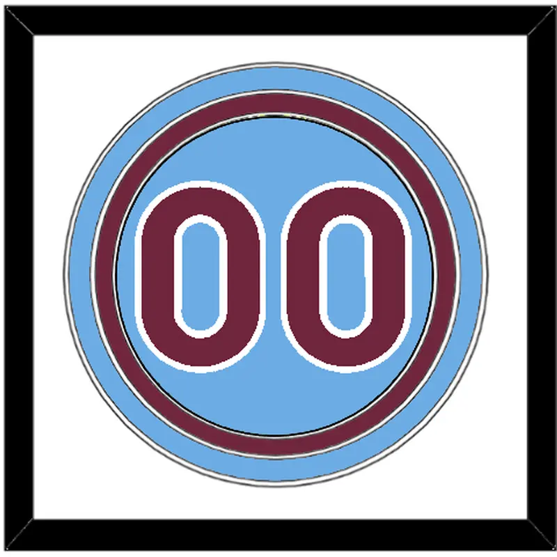 Philadelphia Number - Nostalgia Powder Blue - Triple Mat 1