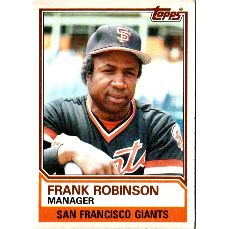 1983 Topps Frank Robinson #576