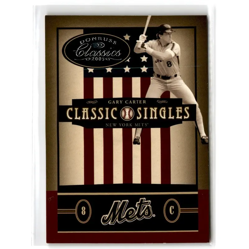 2005 Donruss Classics Classic Singles Gary Carter #CS-18 333/400