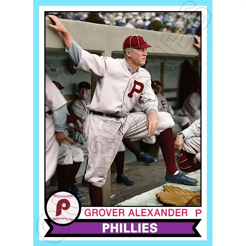 Griver Cleveland Alexander 1979 Topps Custom Card - 4912