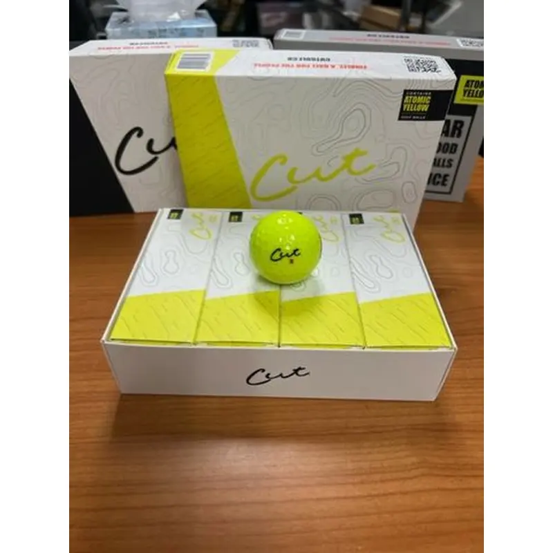 New C&S Cut DC Yellow Golf Balls - 12 Qty