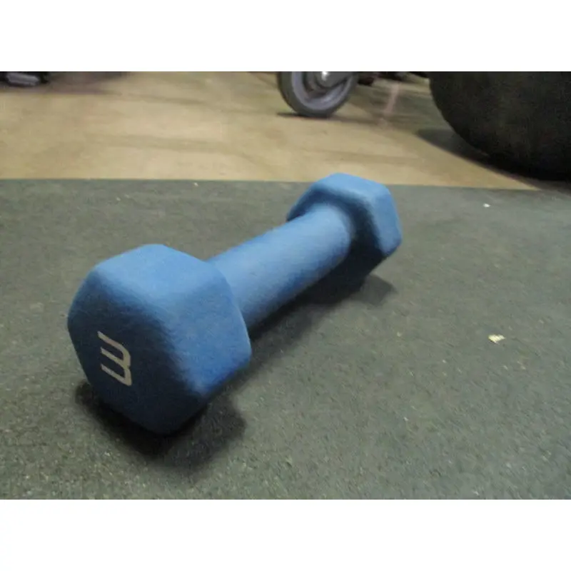 Used Apollo 3 LB Neoprene Dumbbell