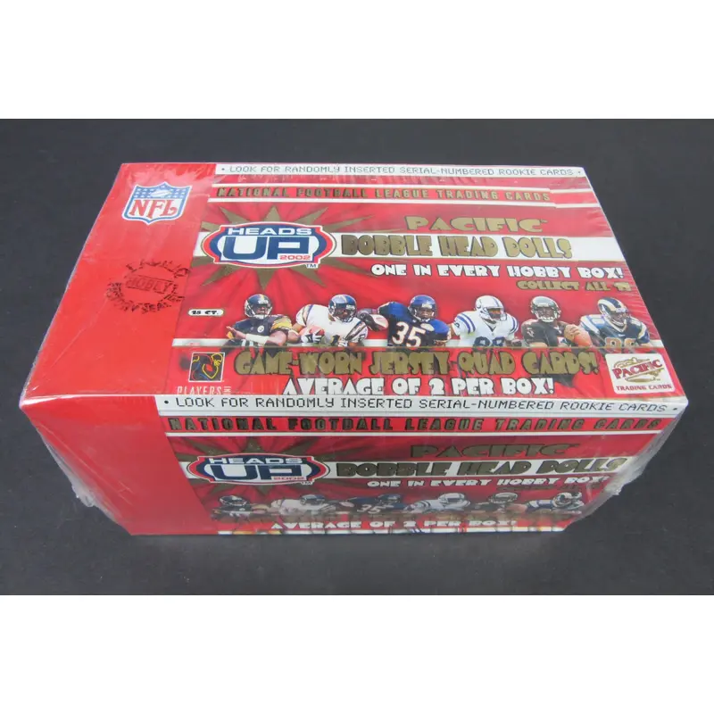 2002 Pacific Heads Up Football Box (Hobby)