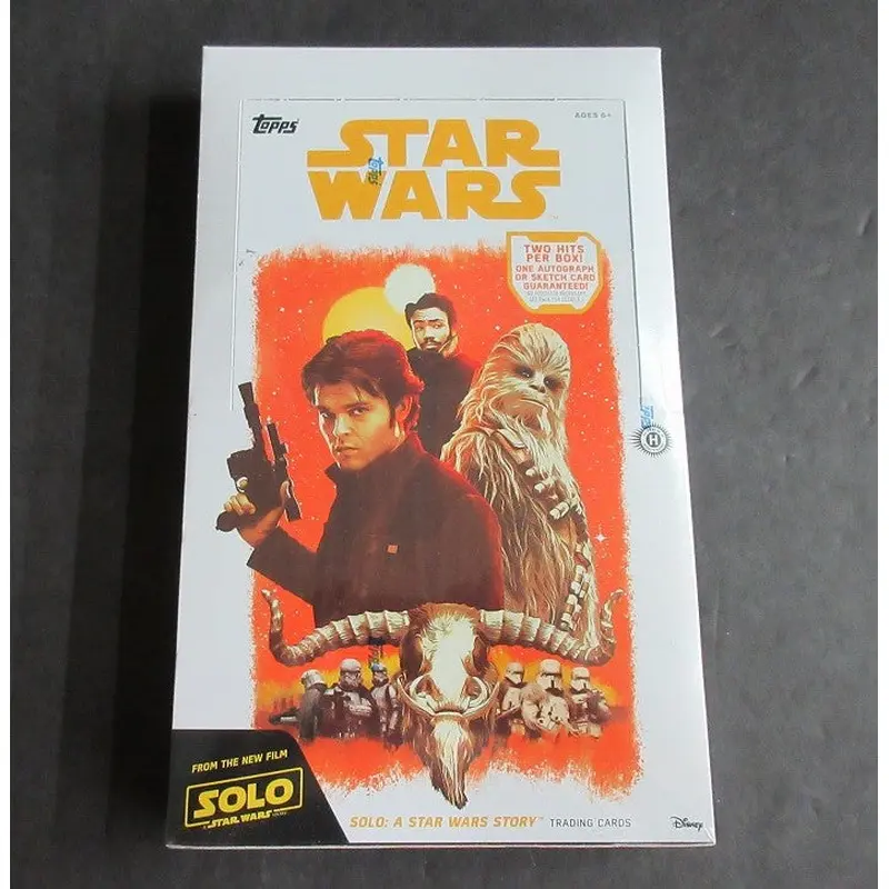 2018 Topps Star Wars Solo: A Star Wars Story Box (Hobby) (24/8)