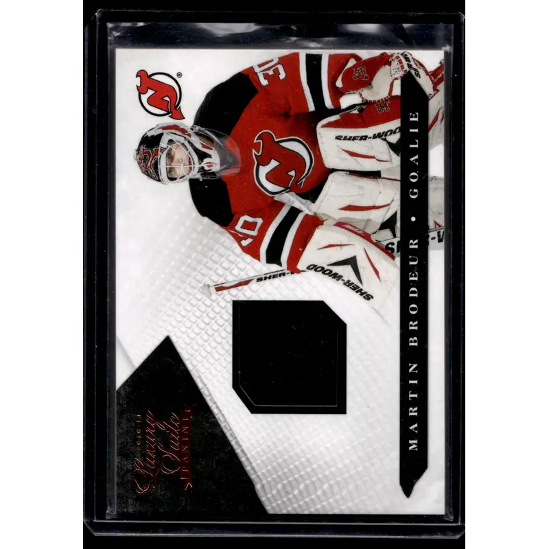 2010-11 Panini Luxury Suite - Jersey - Martin Brodeur #41 /599