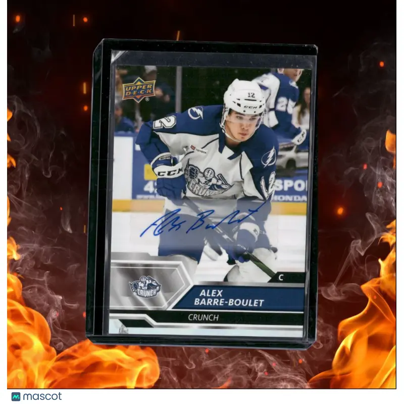 2019-20 Upper Deck AHL Alex Barre-Boulet Auto #34