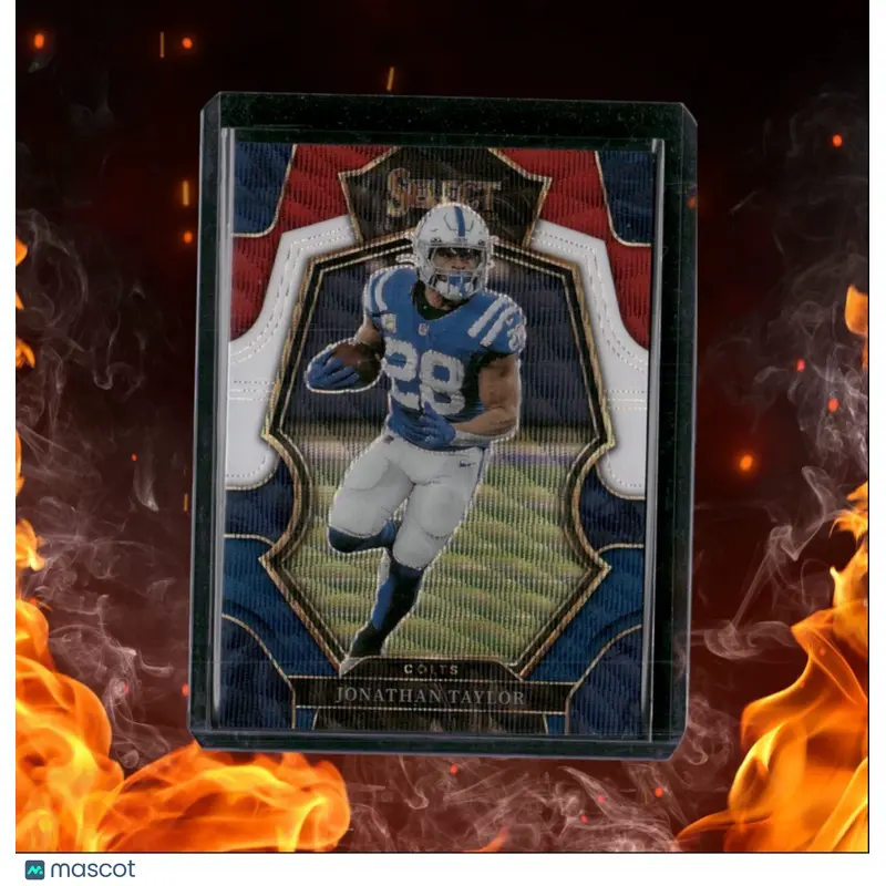 2023 Panini Select Jonathan Taylor Tri-Color Prizm Premier 138/199 #40