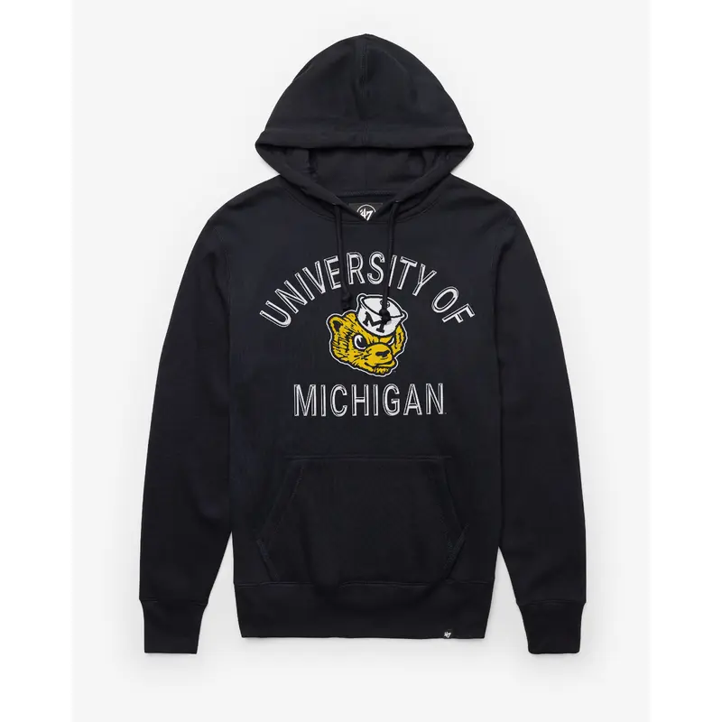 MICHIGAN WOLVERINES VINTAGE PIVOTAL '47 HEADLINE HOOD