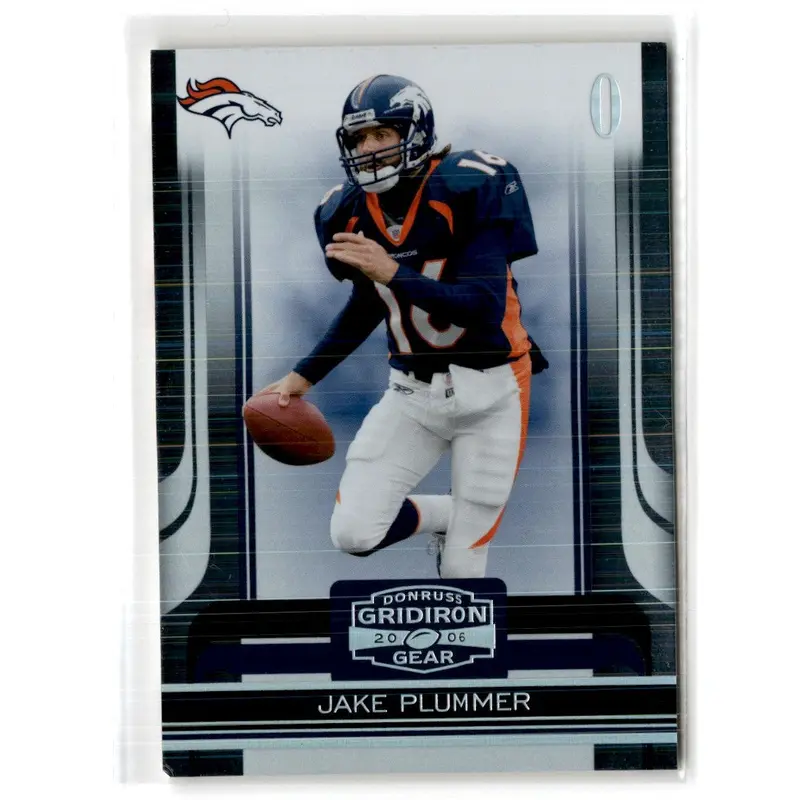 2006 Donruss Gridiron Gear Silver Holofoil X's Jake Plummer #32 174/250
