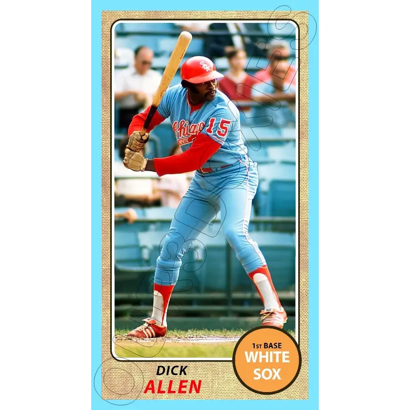 Dick Allen 1968 Topps Tall Boy Custom Card - 4640