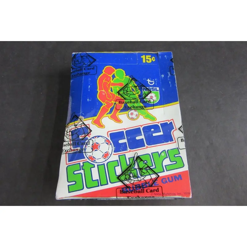 1979 Topps Soccer Unopened Stickers Box (BBCE)