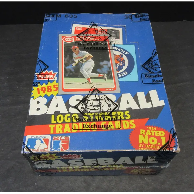 1985 Fleer Baseball Unopened Wax Box (Authenticate)