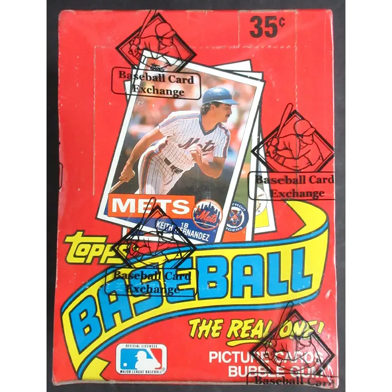 1985 Topps Baseball Unopened Wax Box (FASC)