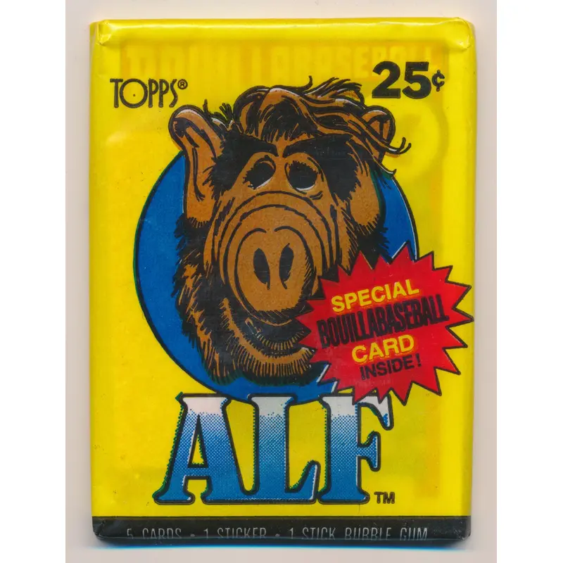 1987 Topps Alf Series 1 Unopened Wax Pack