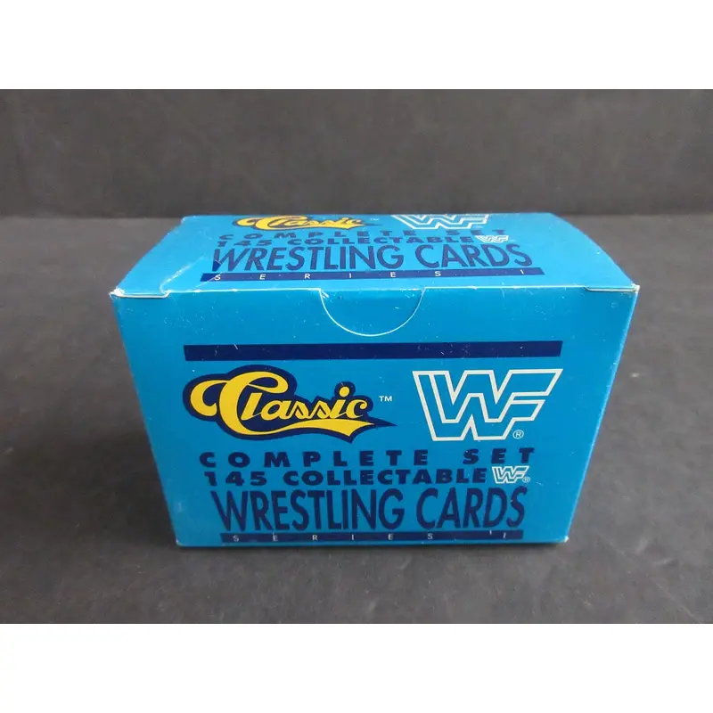 1990 Classic WWF Wrestling Series 1 Factory Set (Sealed) (145)