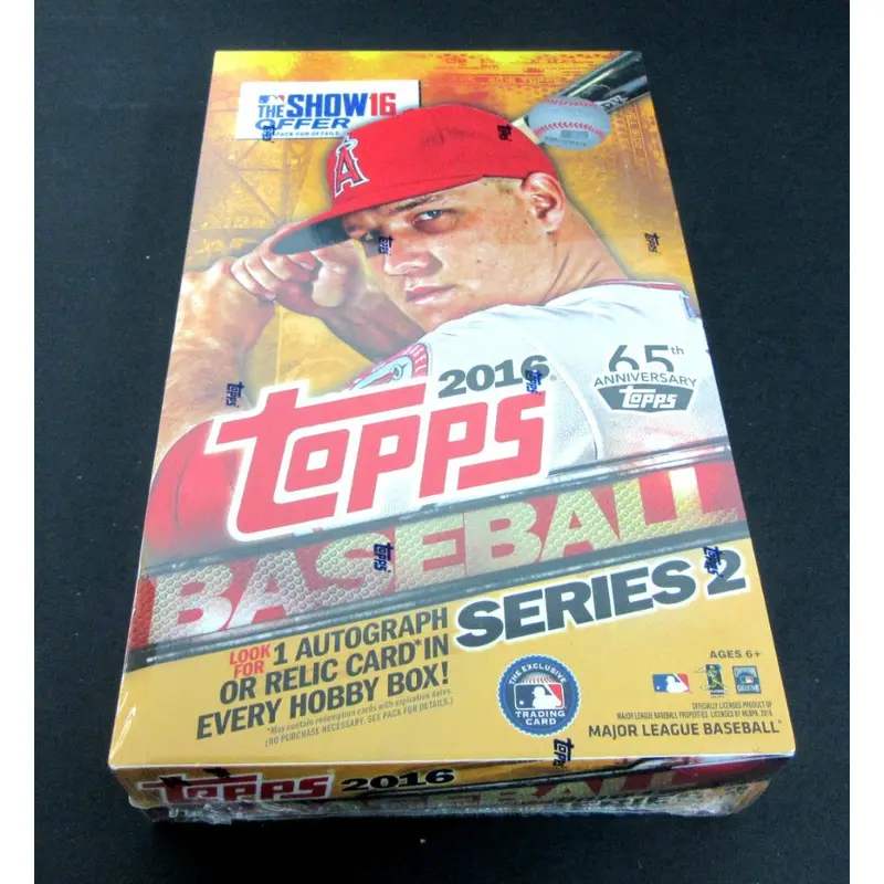 2016 Topps Baseball Series 2 Box (Hobby)