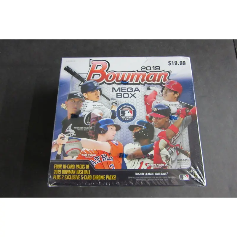 2019 Bowman Baseball Mega Box (4/10 and 2/5)