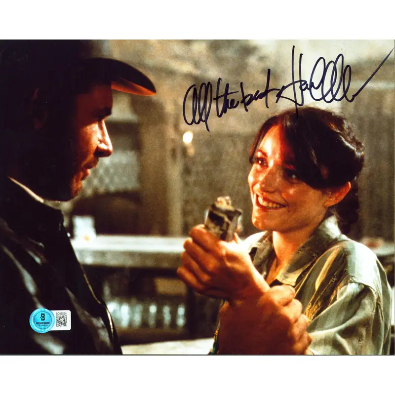 Karen Allen Indiana Jones "All The Best" Signed 8x10 Horizontal Photo BAS 4