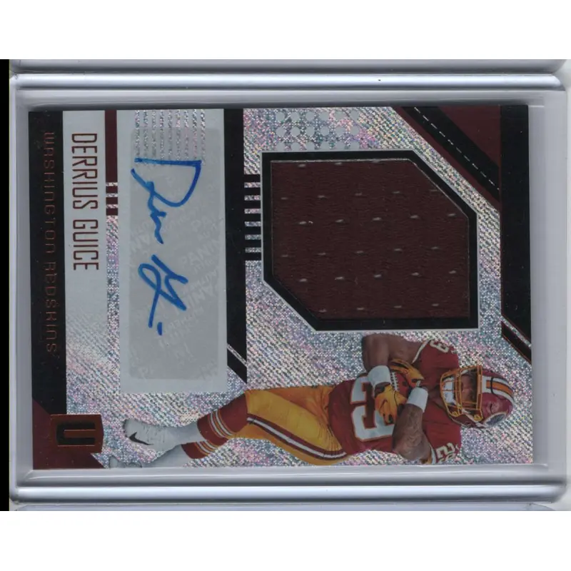 2018 Panini Flawless Collegiate Derrius Guice #29 Autograph