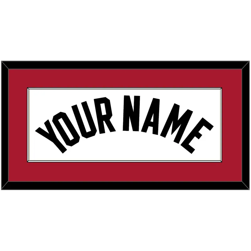 Miami Name - Home White (1999-2008) - Single Mat 1
