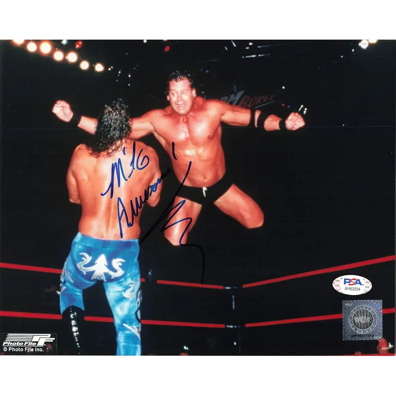 Mike Awesome Alfonso signed 8x10 photo PSA/DNA COA WWE Autographed Wrestling