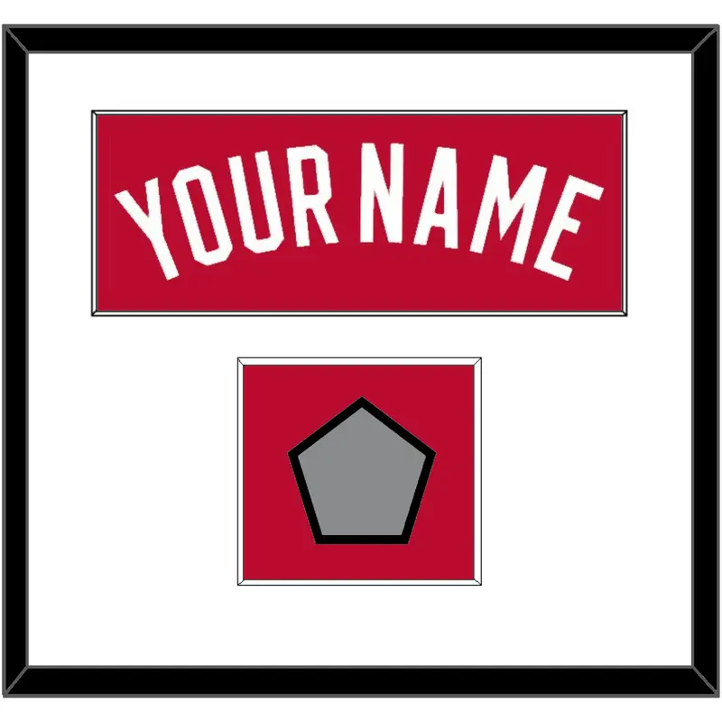 Toronto Name & Finals Patch - Red Icon (2015-2020) - Single Mat 1