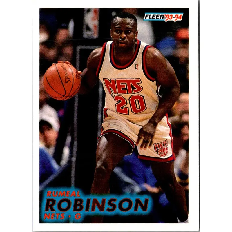 1993 Fleer Rumeal Robinson #136