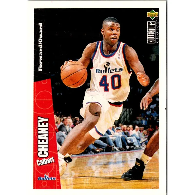 1996 Collector's Choice Calbert Cheaney #162