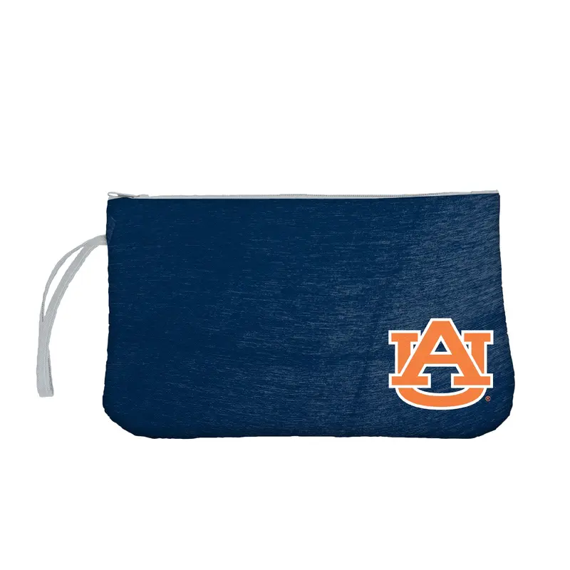 Auburn Crosshatch Wristlet