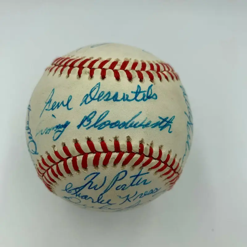 Detroit Tigers All Time Greats Multi Signed Official American League Baseball