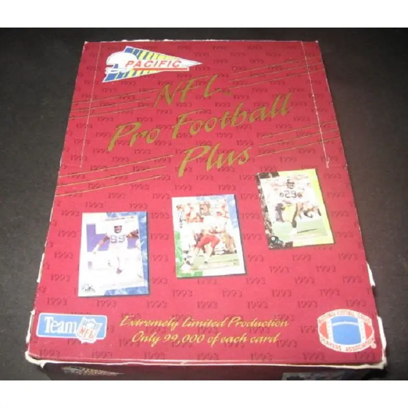 1993 Pacific Plus Football Box