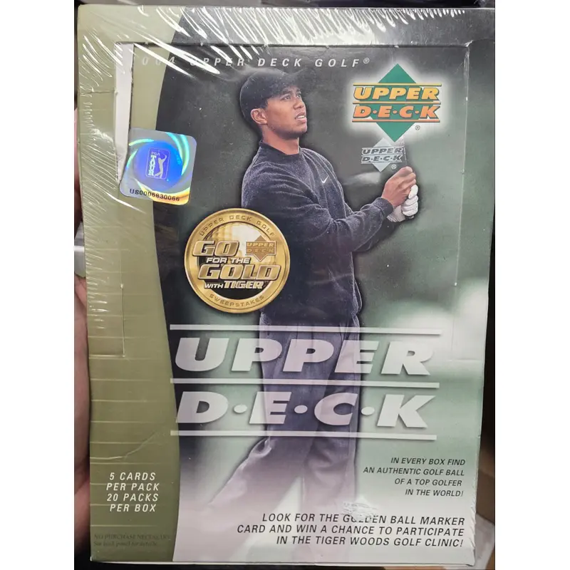 2004 Upper Deck Golf Factory Sealed Box