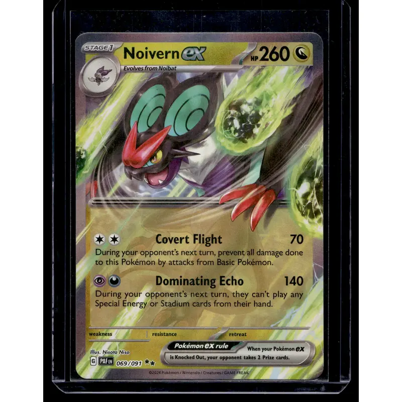 2023 Pokemon Scarlet & Violet - Paldean Fates - Noivern ex #069