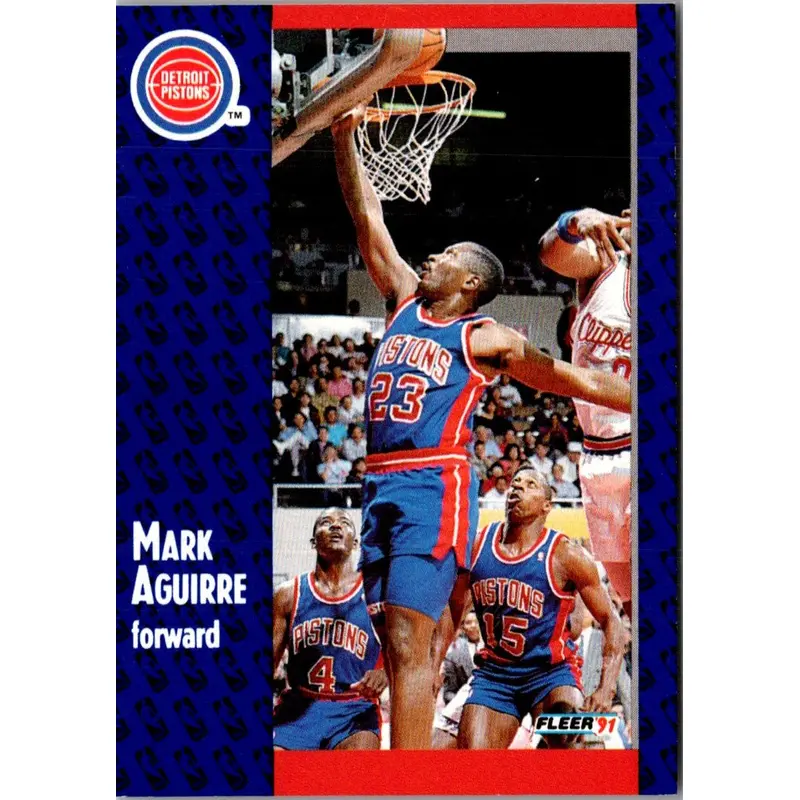 1991 Fleer Mark Aguirre #57