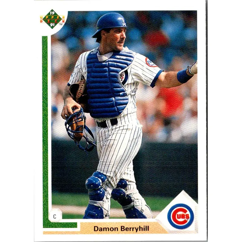 1991 Upper Deck Damon Berryhill #319