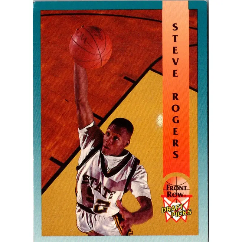 1992 Front Row Draft Picks Steve Rogers #54