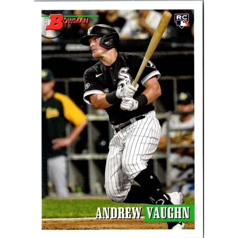 2021 Bowman Heritage Black & White Andrew Vaughn #66