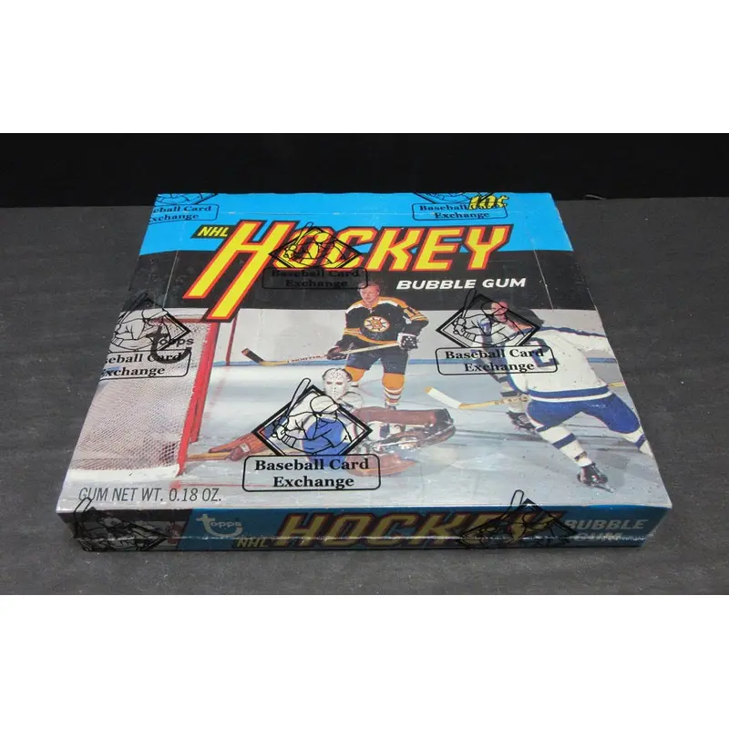 1972/73 Topps Hockey Unopened Wax Box (BBCE)