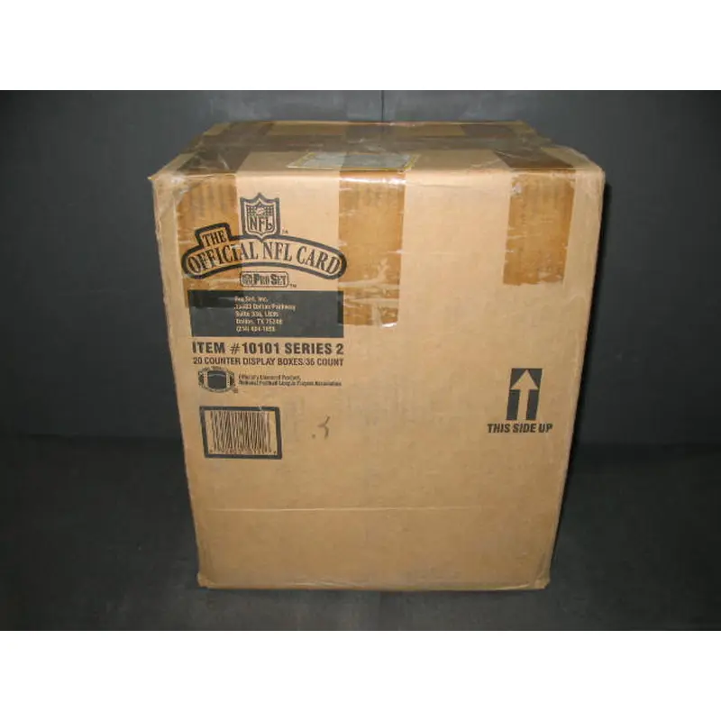 1989 Pro Set Football Series 2 Case (20 Box)