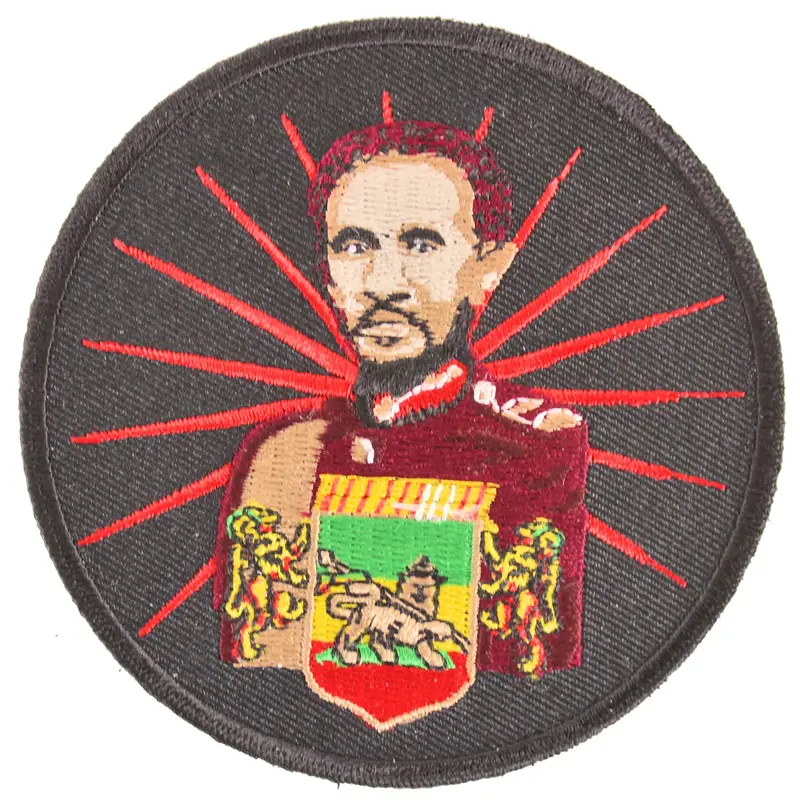 Bob Marley 3.5 Inch Rastafari Patch Un-signed