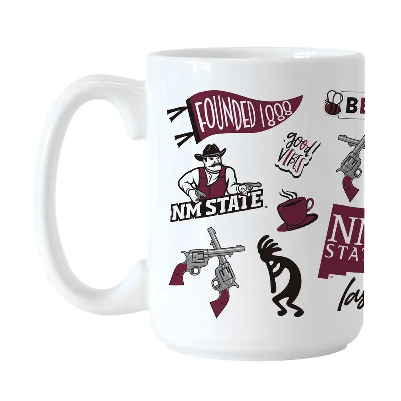New Mexico State 15oz Native Sublimated Mug