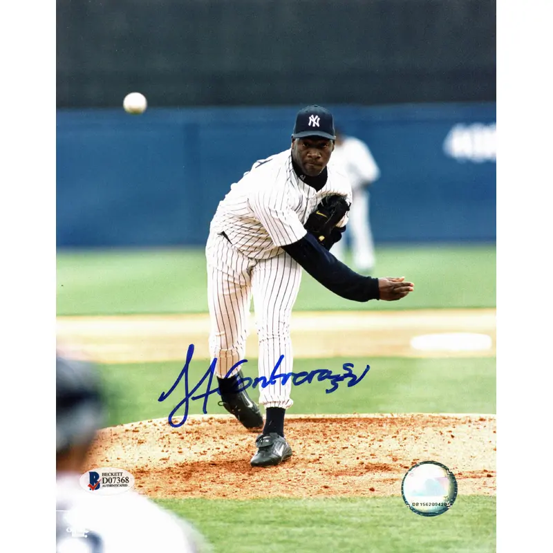 Yankees Jose Contreras Authentic Signed 8x10 Photo Autographed BAS #D07368