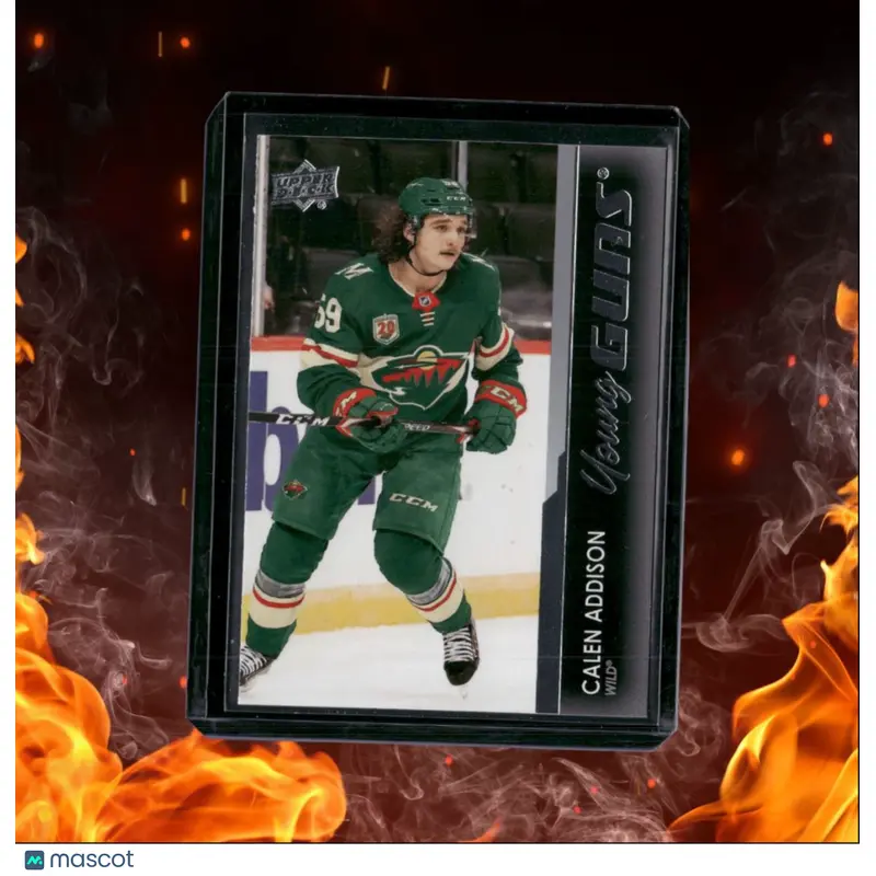 2021-22 Upper Deck Calen Addison Young Guns (H) Rookie #227