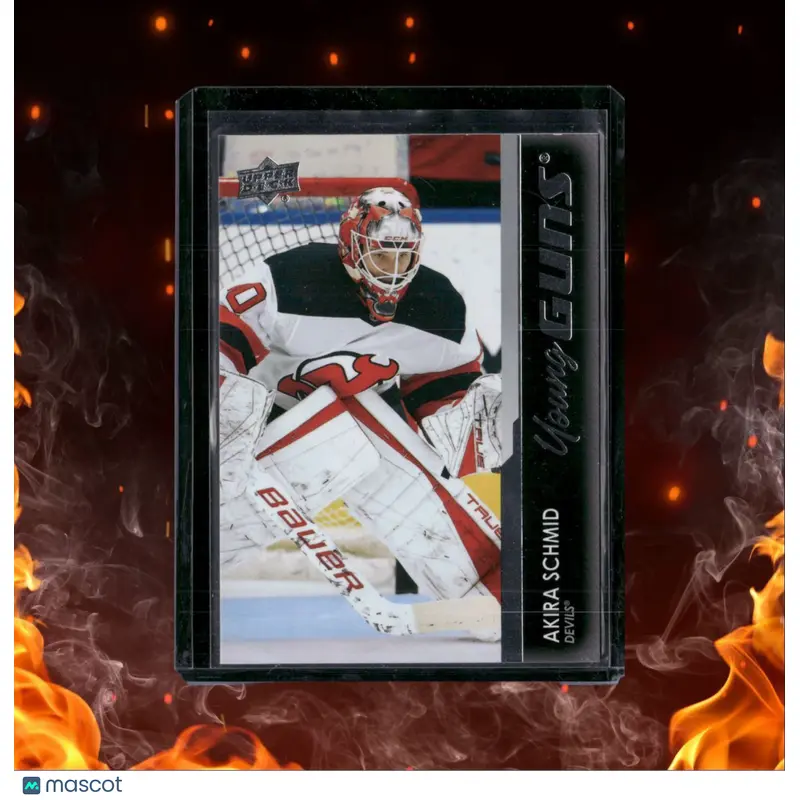 2022-23 Upper Deck Akira Schmid Young Guns Rookie #716