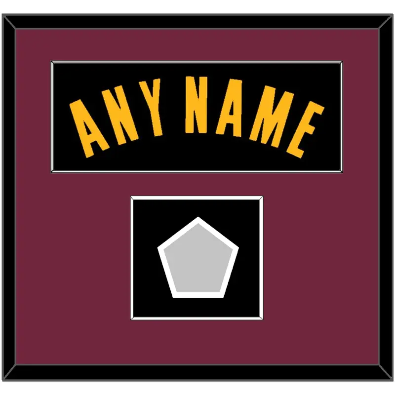 Cleveland Name & Champions Patch - Black Pride (2015-2017) - Single Mat 2