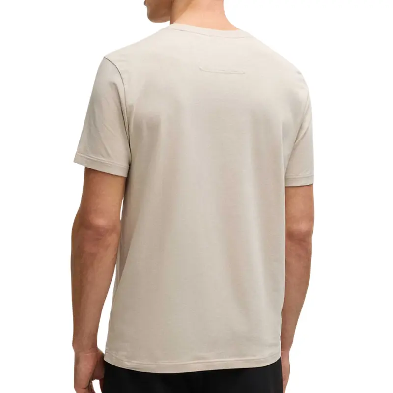 HUGO BOSS BEIGE T-SHIRT MEN TEE GLAMPING 50538923284