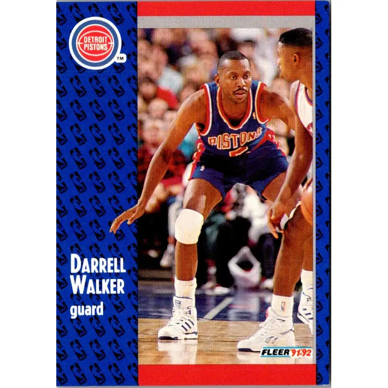 1991 Fleer Darrell Walker #282