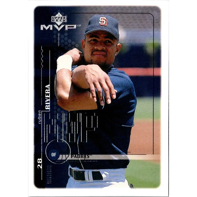 1999 Upper Deck MVP Ruben Rivera #178