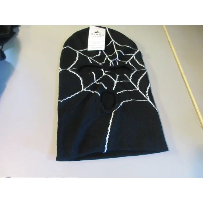 New Grand Sierra Spider Boy's Knit Ski Mask